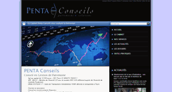 Desktop Screenshot of pentaconseils.com